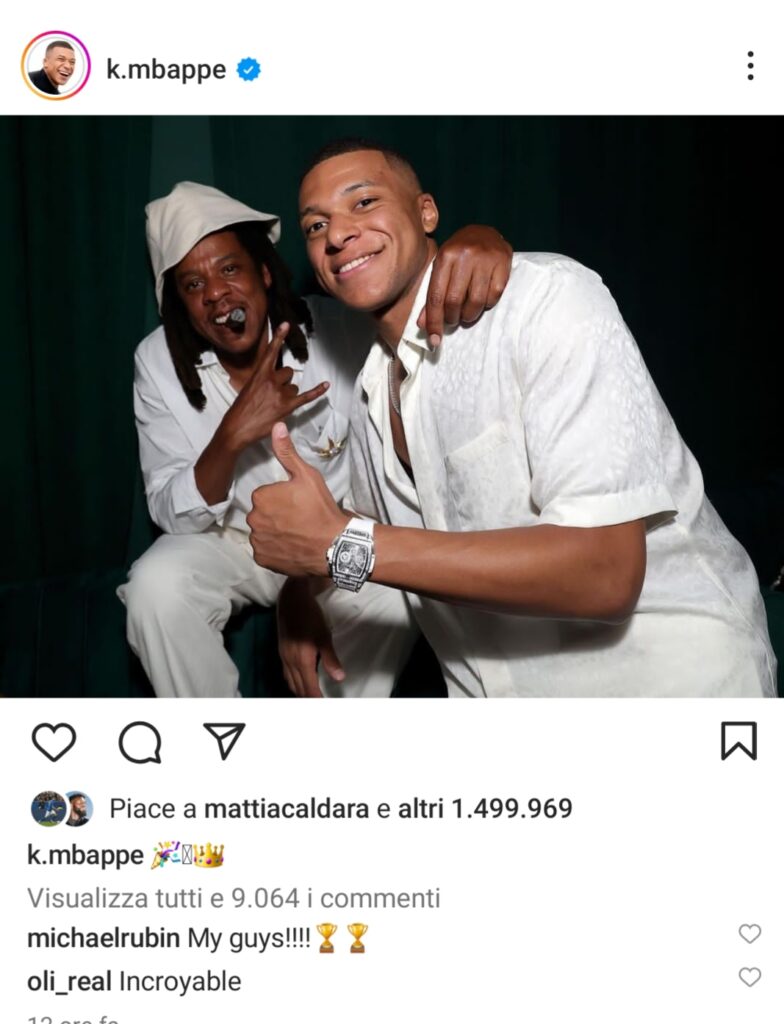 MBAPPE' JAY Z
