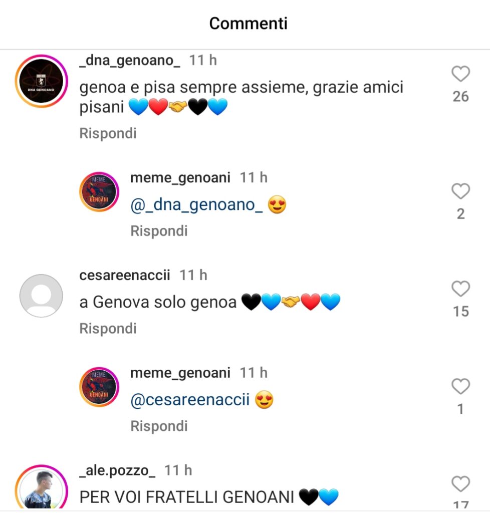 GENOA PISA SAMP