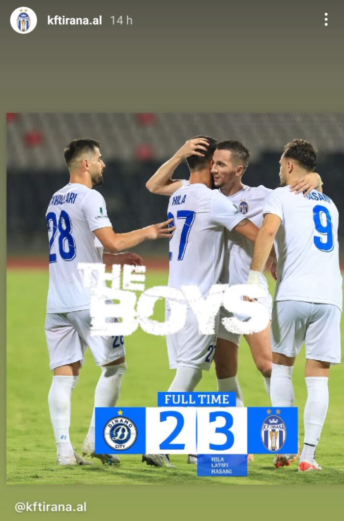 DERBY TIRANA