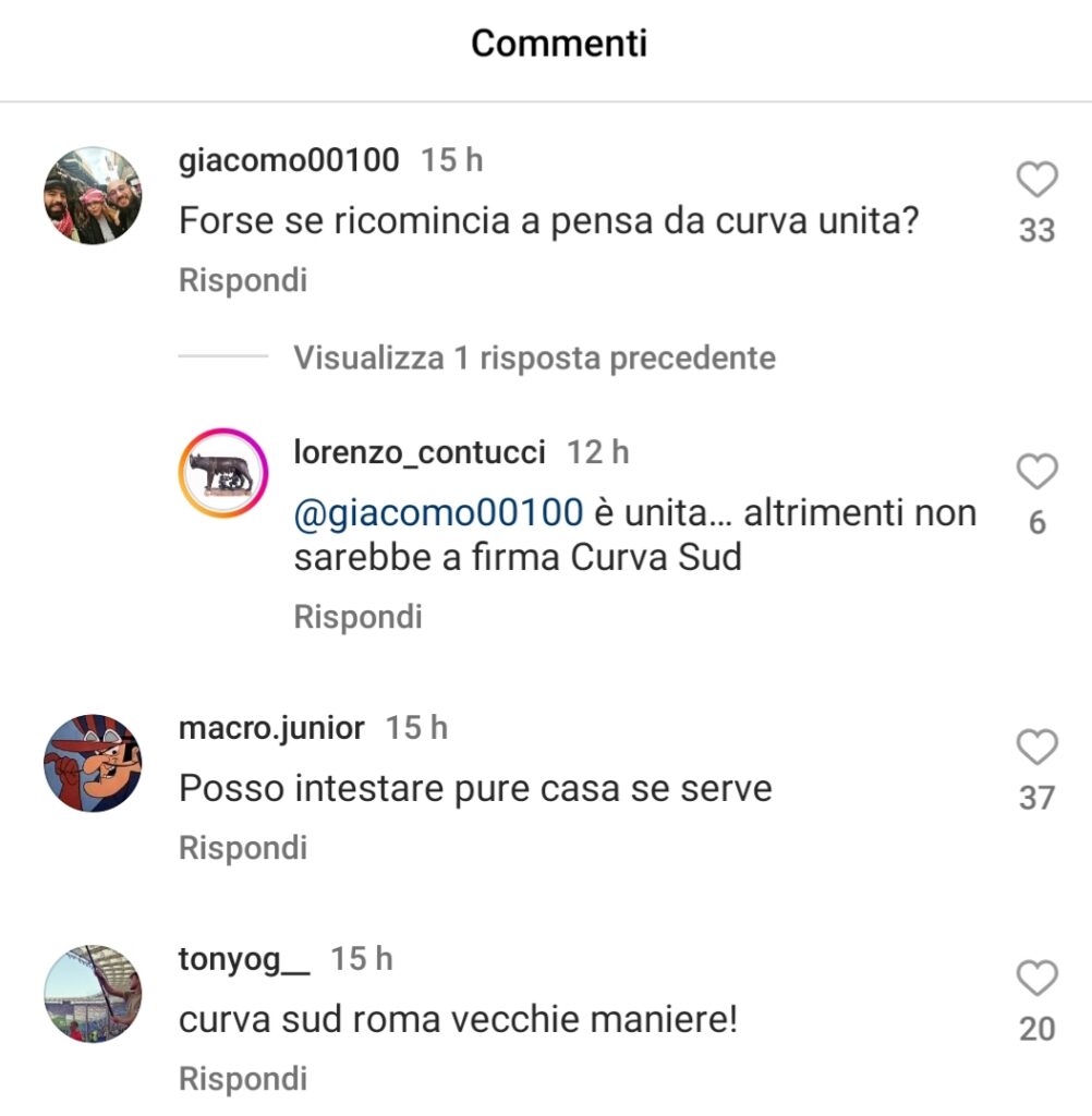 CURVA ROMA DERBY