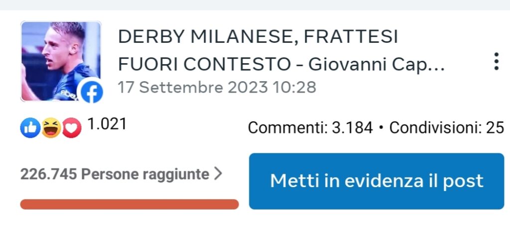FACEBOOK FRATTESI