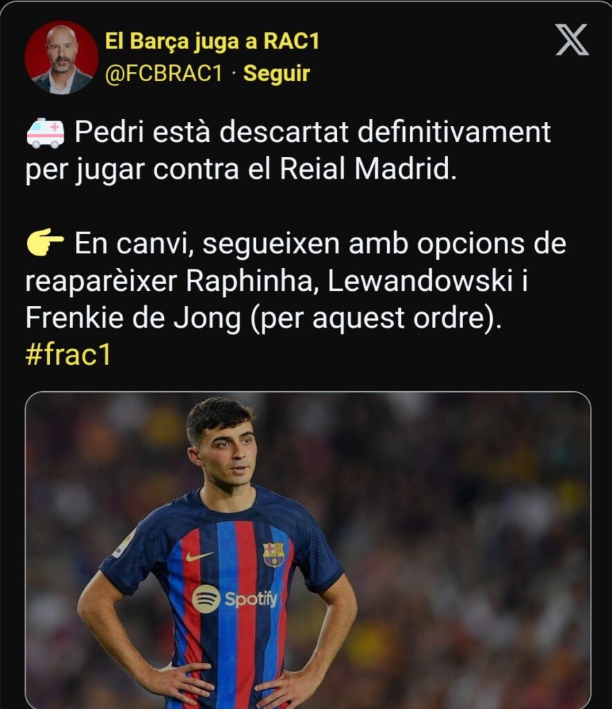 PEDRI CLASICO
