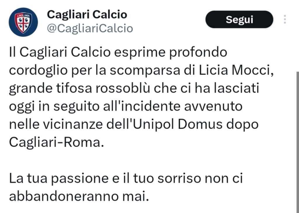 CAGLIARI CALCIO
