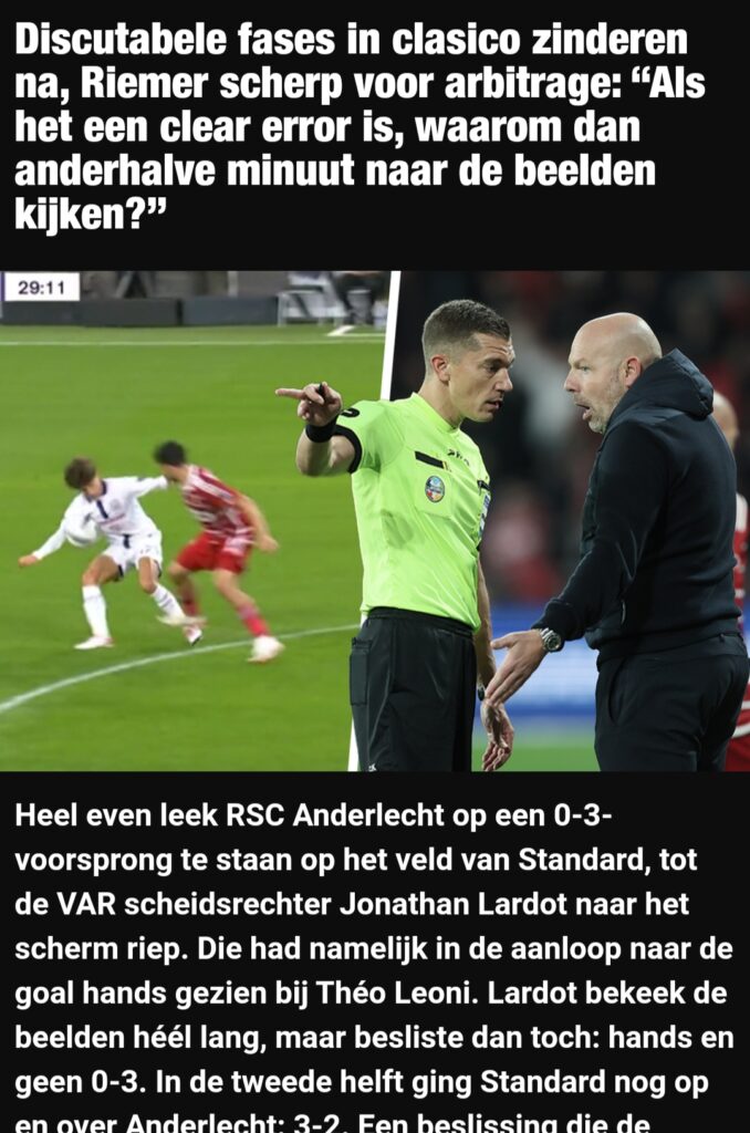 STANDARD ANDERLECHT