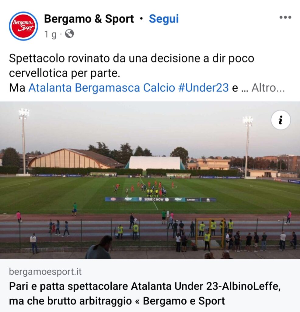 DERBY ATALANTA