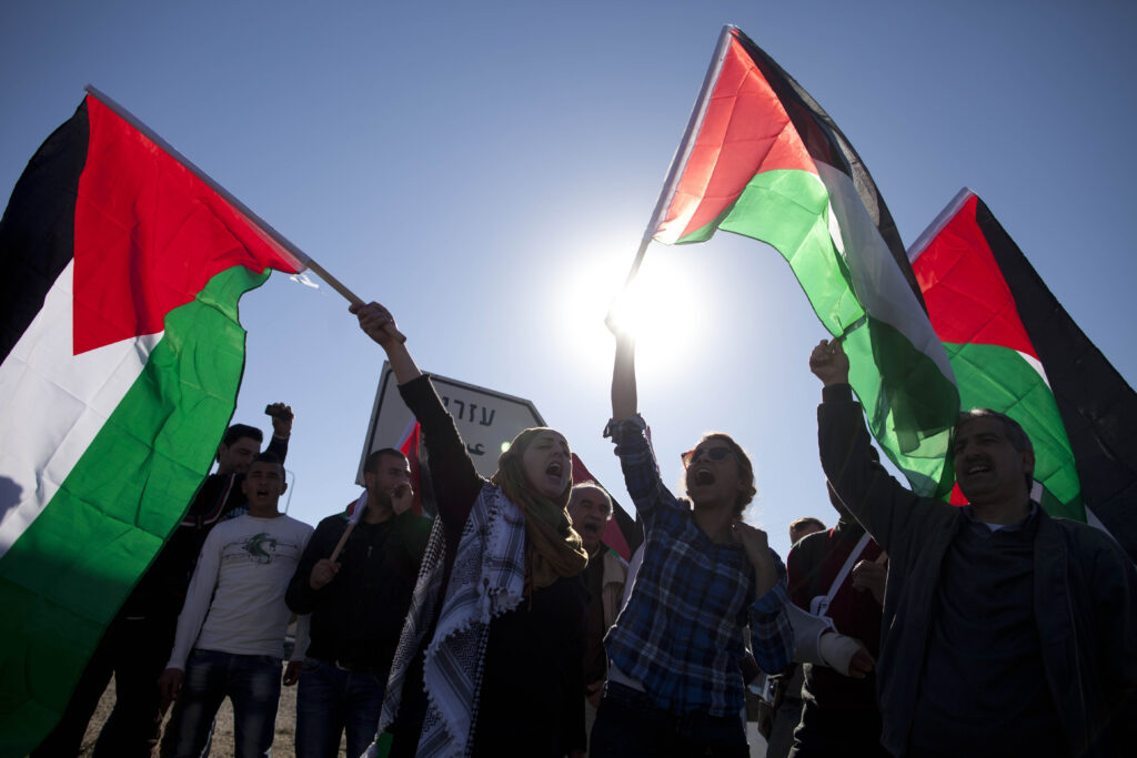 March of Right Wing Activist and Settlers to 'E1' Settlement Area
