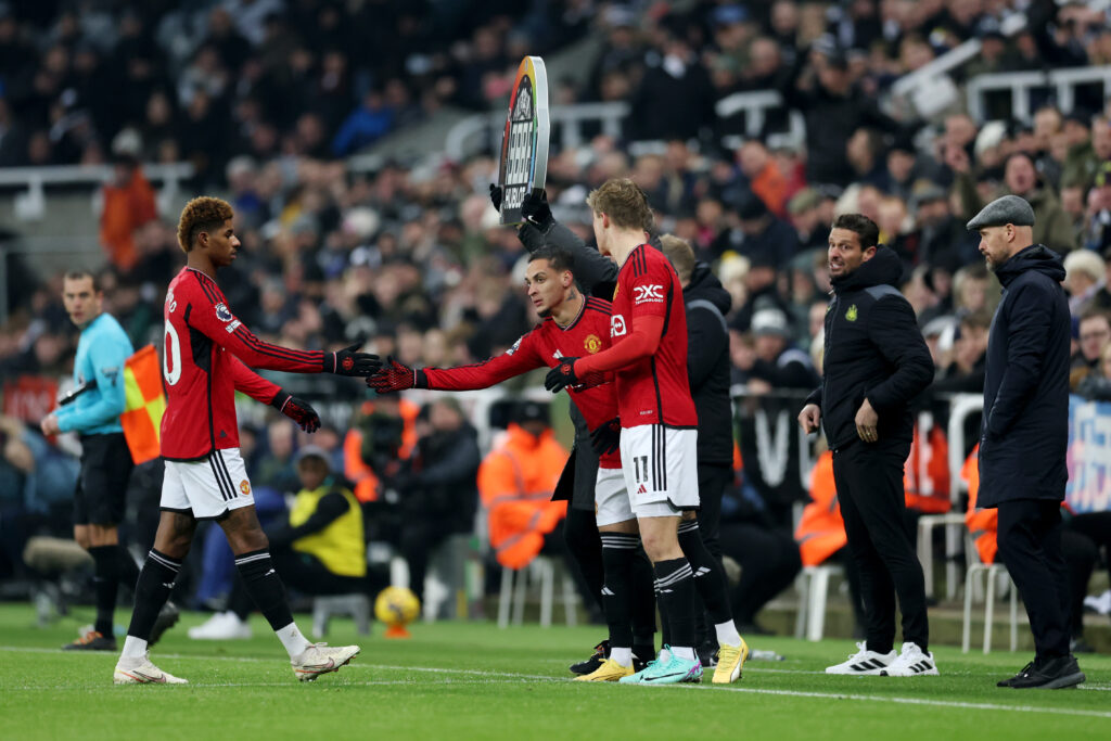 Newcastle United v Manchester United - Premier League