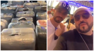 Igor Coronado all'aeroporto di Gedda con 48 valigie!