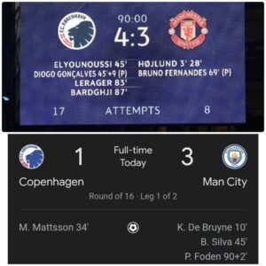 MANCHESTER COPENHAGEN