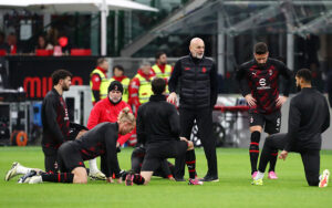 AC Milan v Slavia Praha: Round of 16 First Leg - UEFA Europa League 2023/24