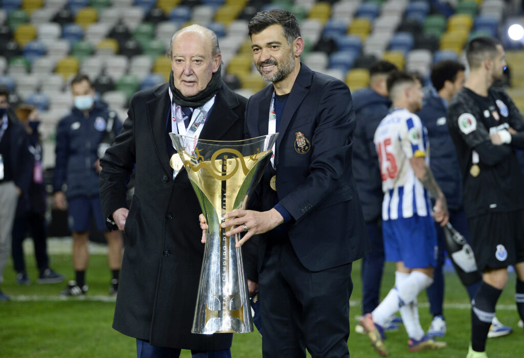 Il presidente del Porto Pinto da Costa e Conceicao