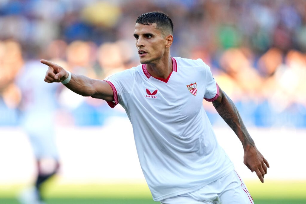 Lamela in maglia Siviglia