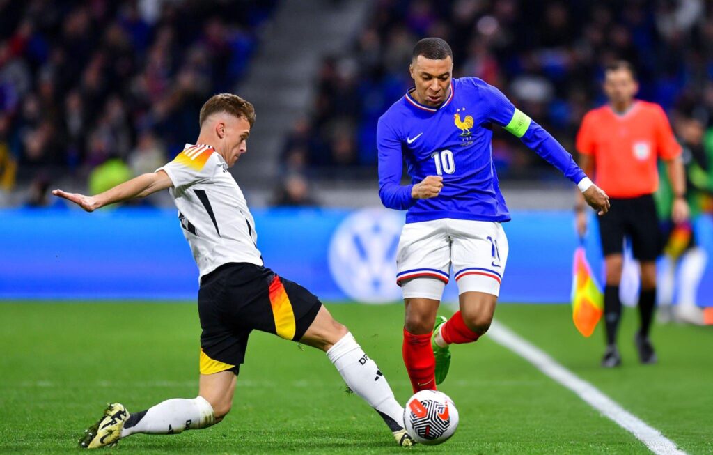 Mbappé contro la Germania