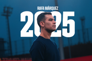Rafael Márquez ha rinnovato con il Barcellona B per un'altra stagione - Foto tratta da Account X Barça Atlètic