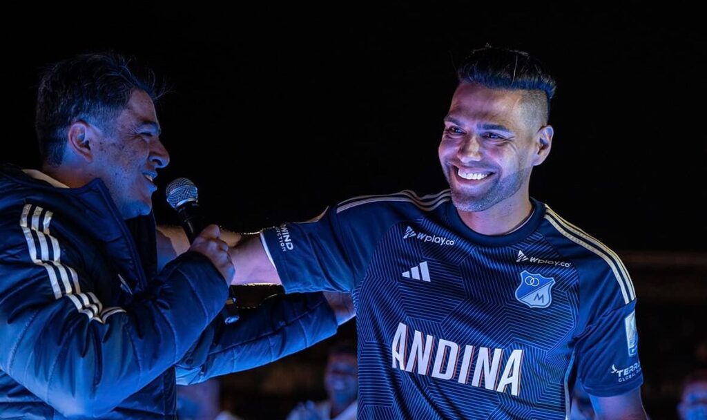 Falcao, il Mbappé dei Millonarios: 30mila persone alla sua presentazione