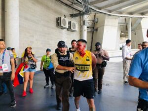 Scontri prima della finale tra Argentina e Colombia