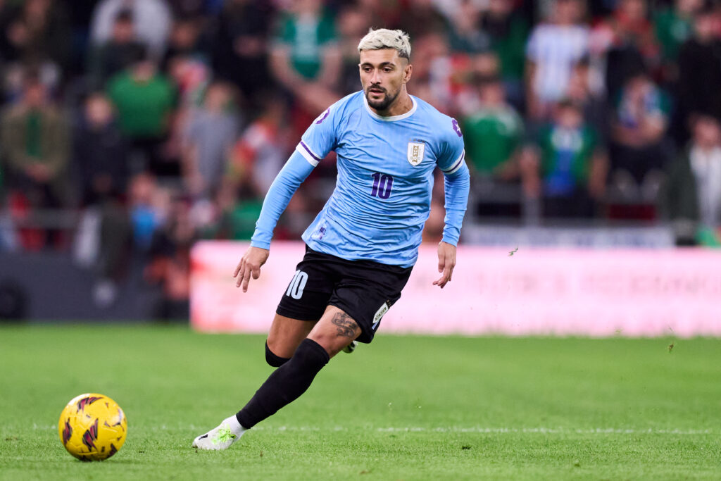 De Arrascaeta in maglia Uruguay (Photo by Juan Manuel Serrano Arce/Getty Images)