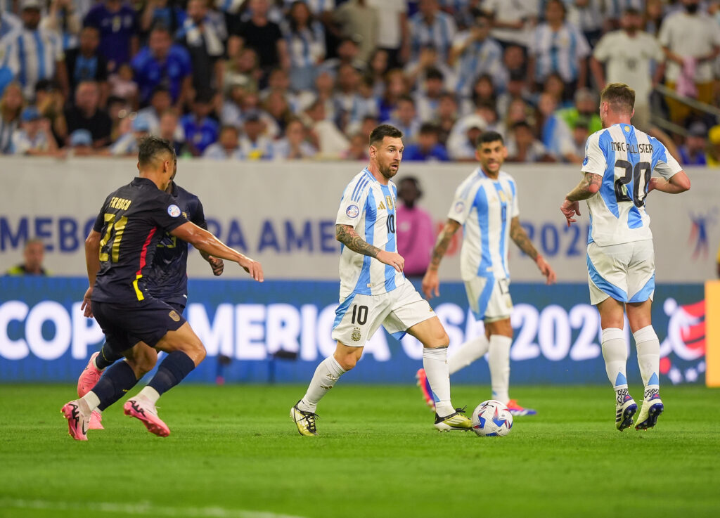 Argentina, Messi in azione