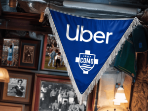 Como, Uber è il nuovo sponsor di maglia della squadra