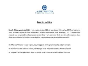 Nacional Montevideo, peggiorano le condizioni di Juan Izquierdo