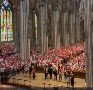 Foto tratta da Account X 1. FC Köln