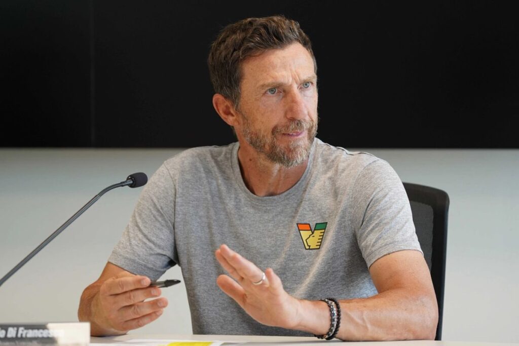 Di Francesco (Foto tratta da profilo X @VeneziaFC_IT)