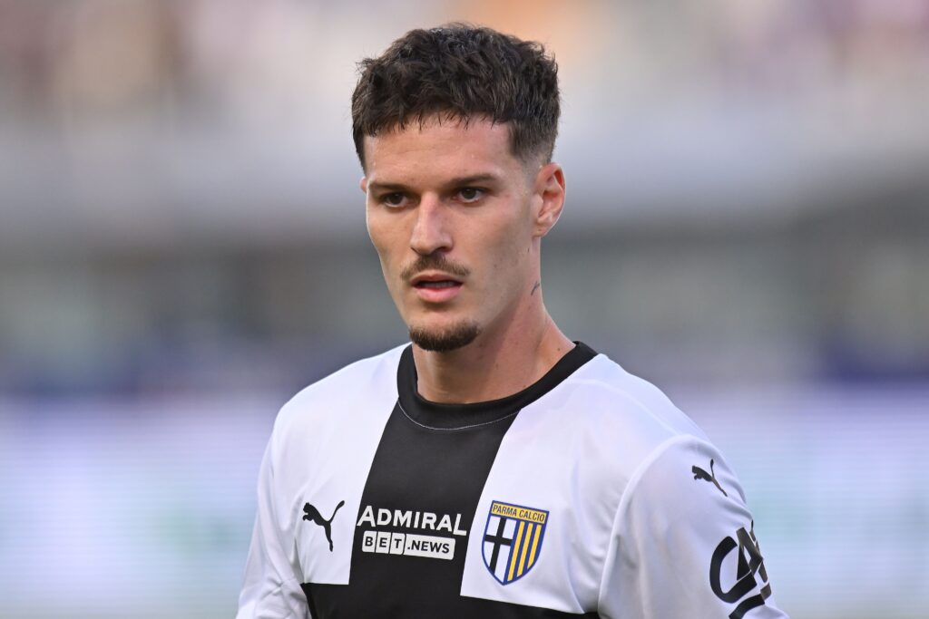 Dennis Man, ala destra del Parma (Foto di Alessandro Sabattini/Getty Images)