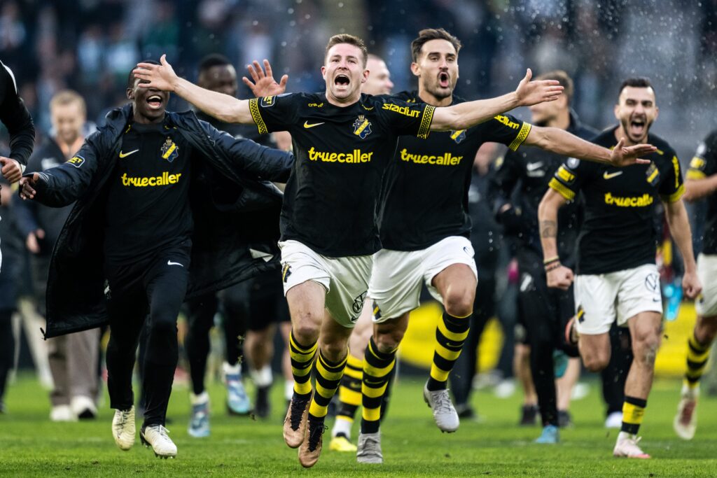 Aik Solna Esultanza