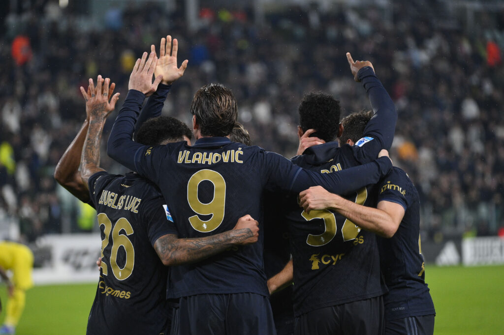 Esultanza Juventus