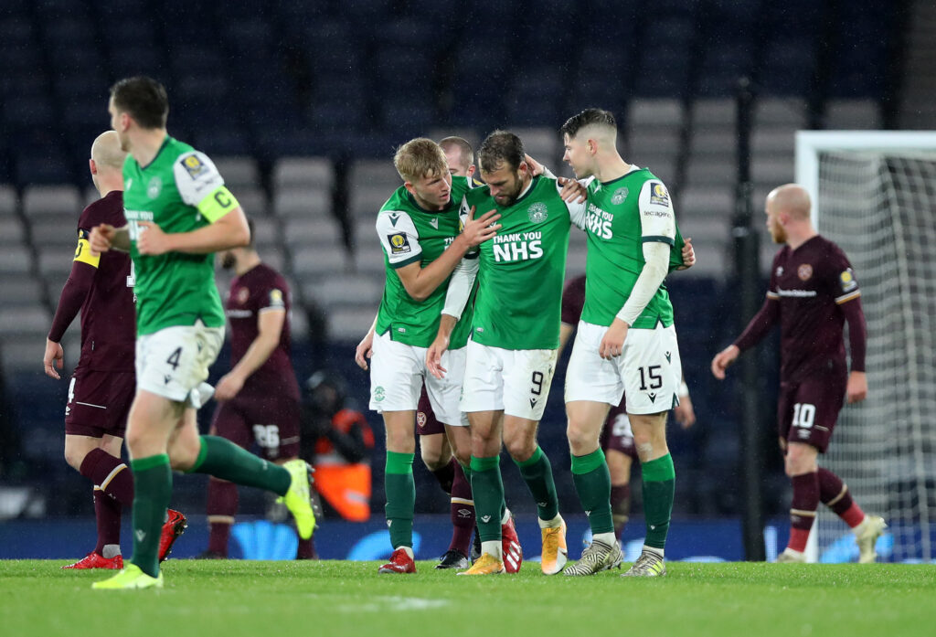 Heart of Midlothian v Hibernian - Scottish Cup: First Semi-Final