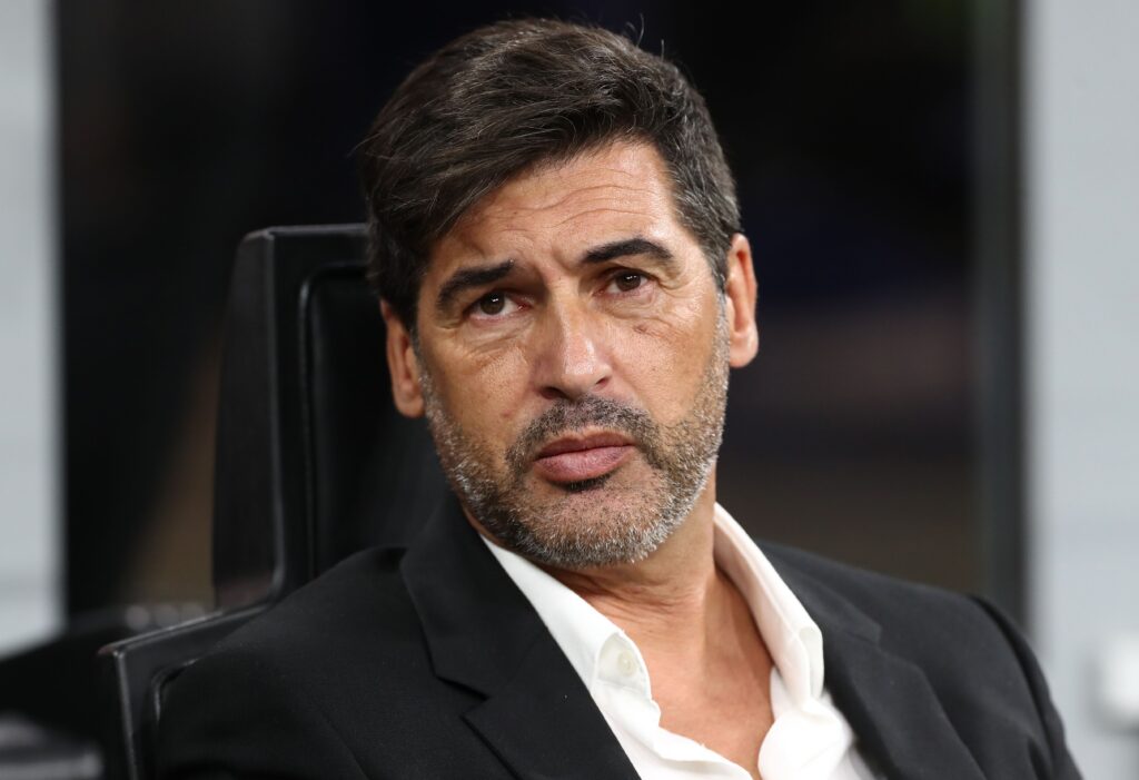 L'allenatore del Milan Fonseca