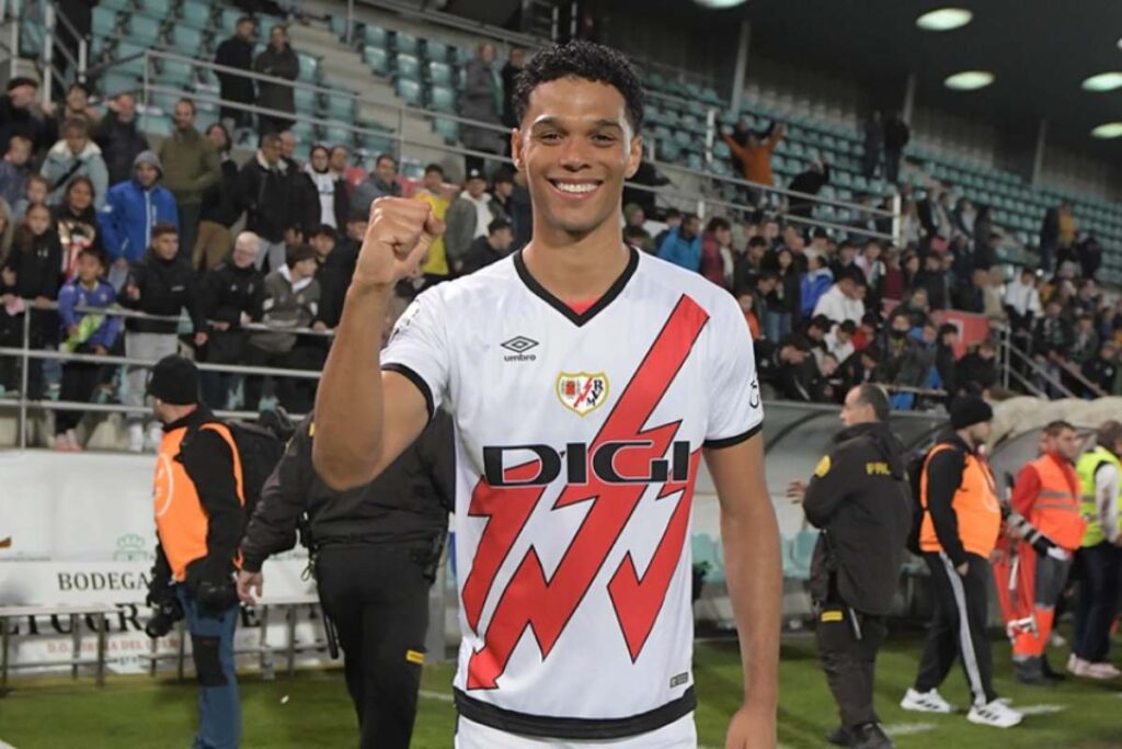 Etienne Eto'o giocatore del Rayo Vallecan