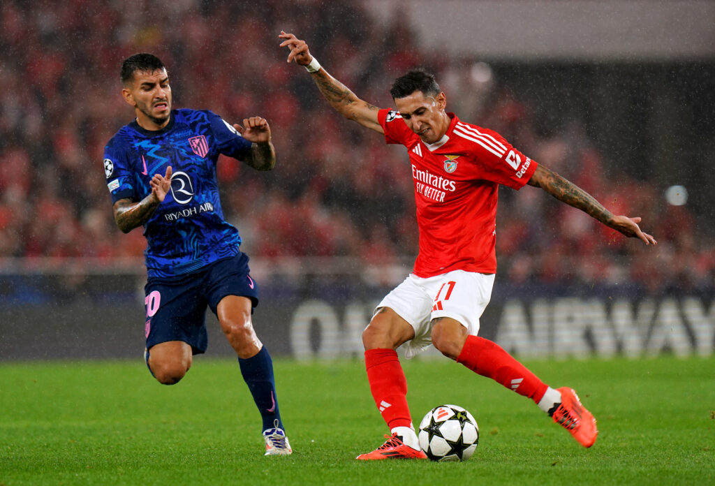 Angel Di Maria, Benfica