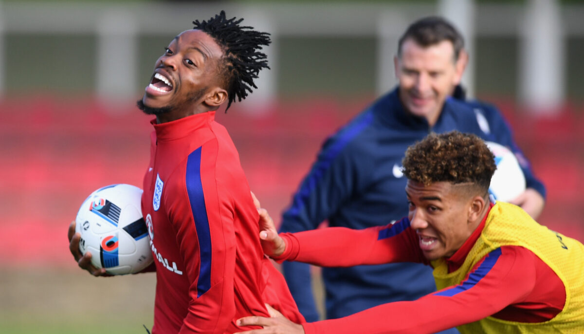 England U21 Training Session and Press Conference