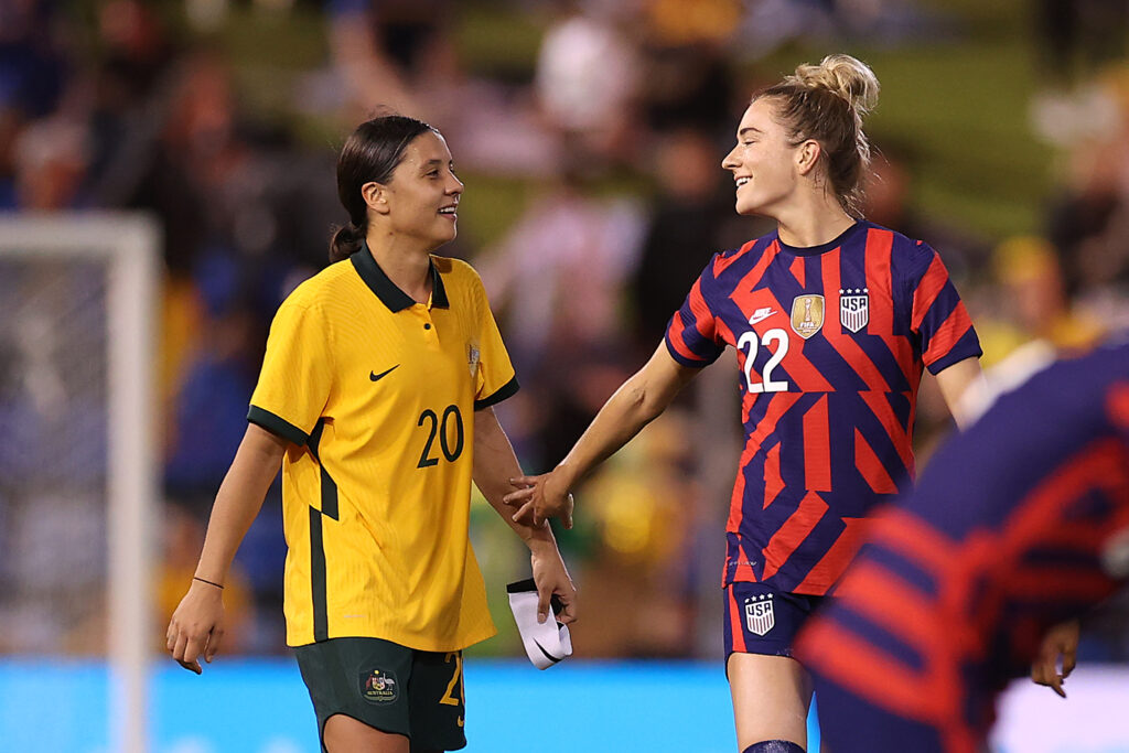 Sam Kerr e Kristie Mewies