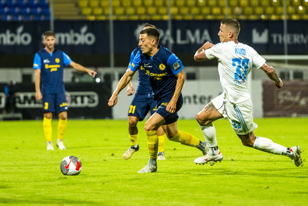 NK Celje v Slovan Bratislava - UEFA Champions League Second Qualifying Round 1st Leg