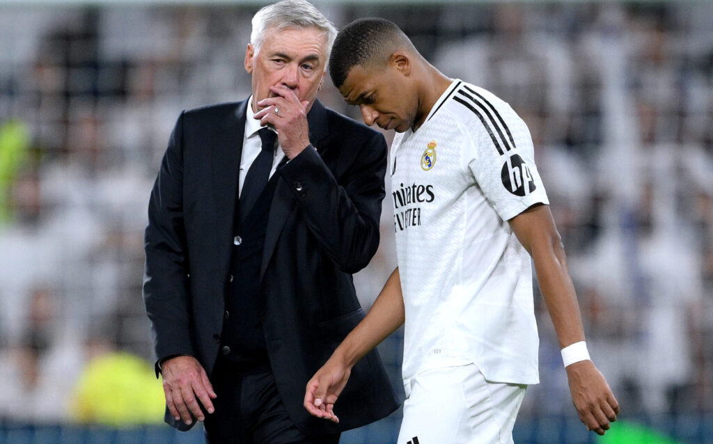 Ancelotti e Mbappè, Real Madrid