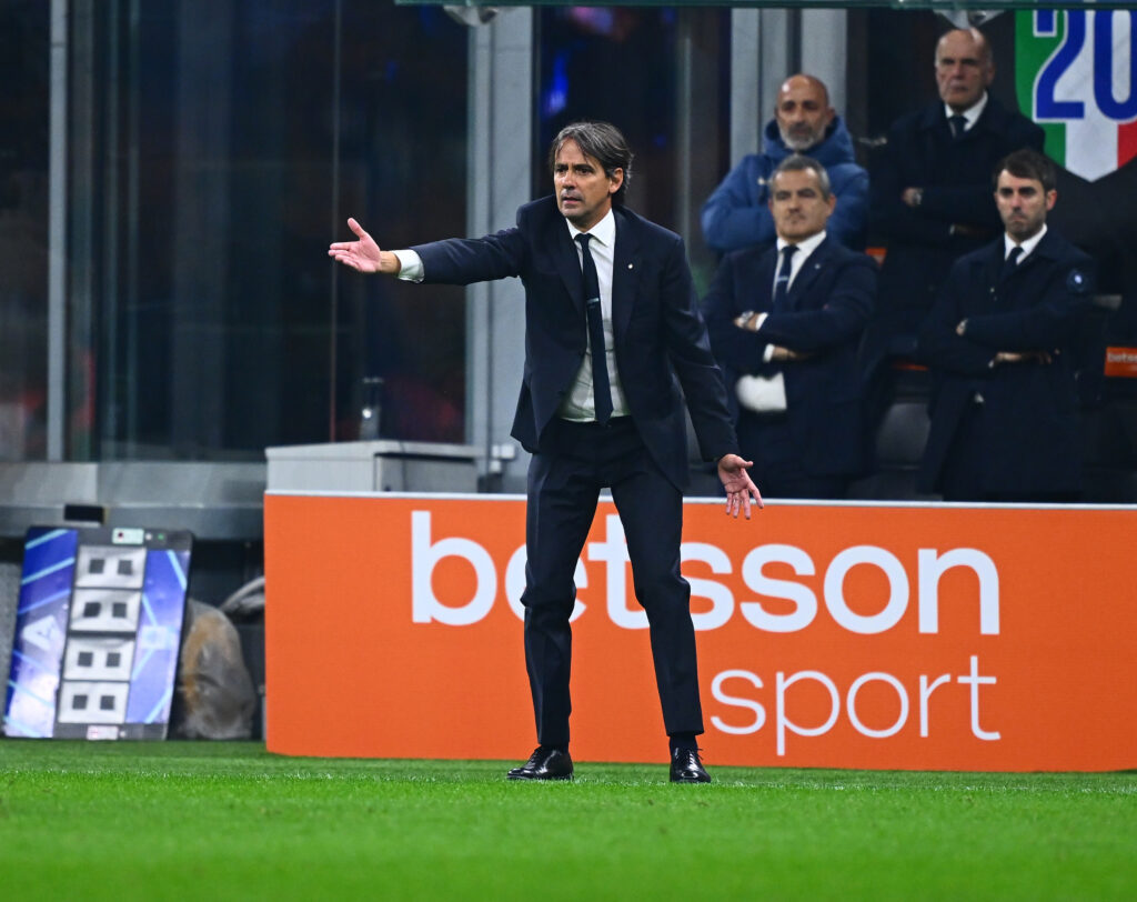 Simone Inzaghi, allenatore dell'Inter