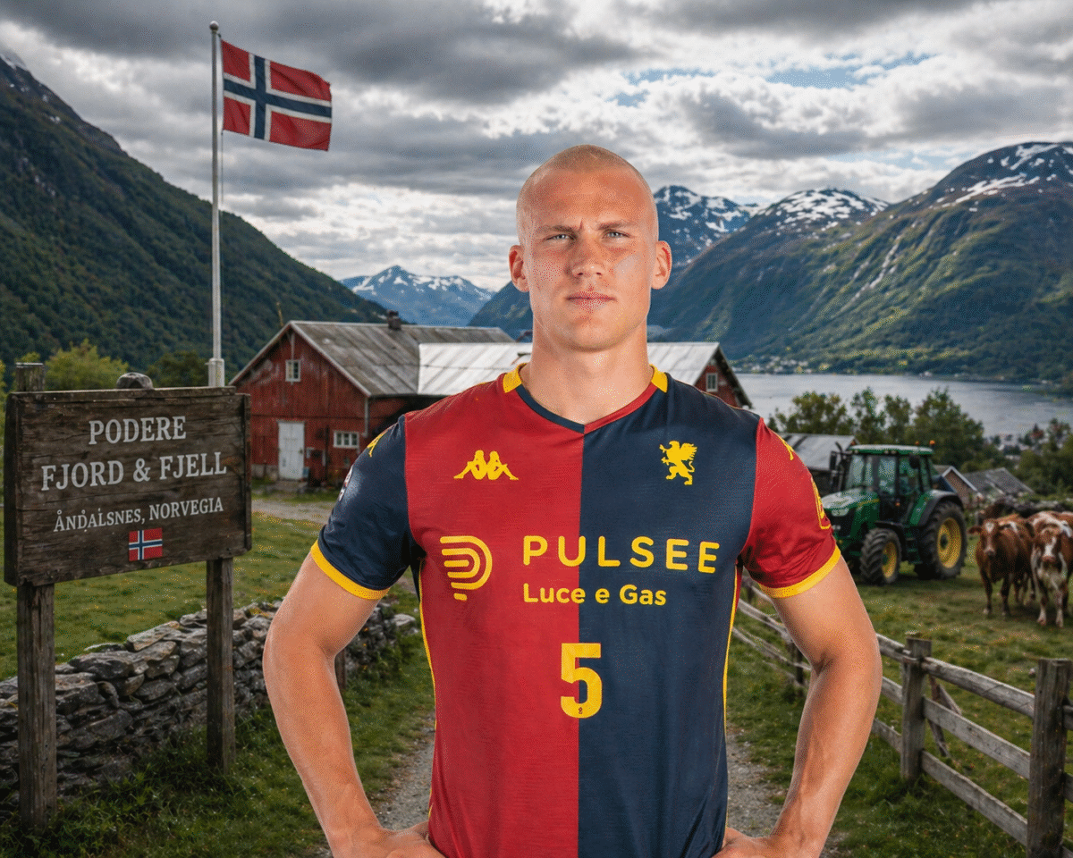 Leo Ostigard - Etimologie Genoa