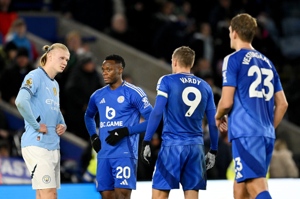Leicester City FC v Manchester City FC - Premier League