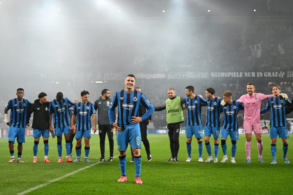 SK Sturm Graz v Club Brugge KV - UEFA Champions League 2024/25 League Phase MD2