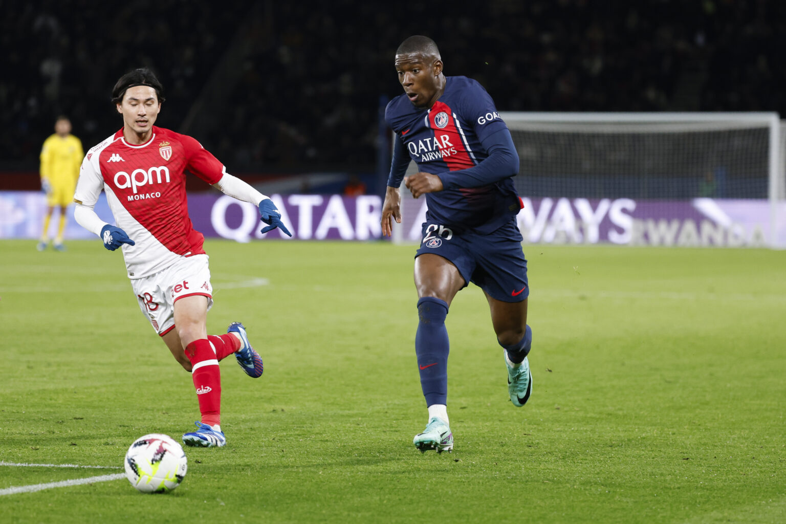 formazioni monaco calcio - psg