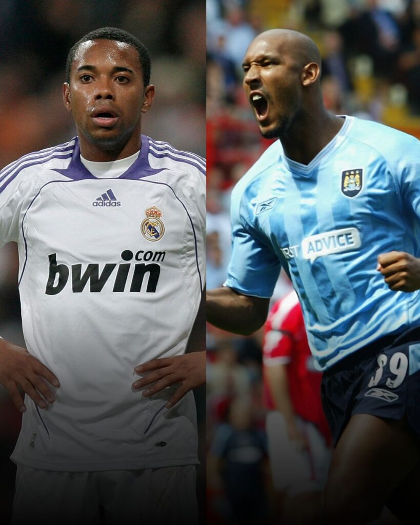 Robinho e Anelka (Getty Images)