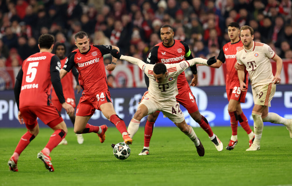 FC Bayern München v Bayer 04 Leverkusen - UEFA Champions League 2024/25 Round of 16 First Leg