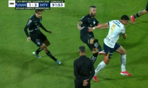 Prima espulsione per Sergio Ramos in Messico - Fonte Video Account X Hugol