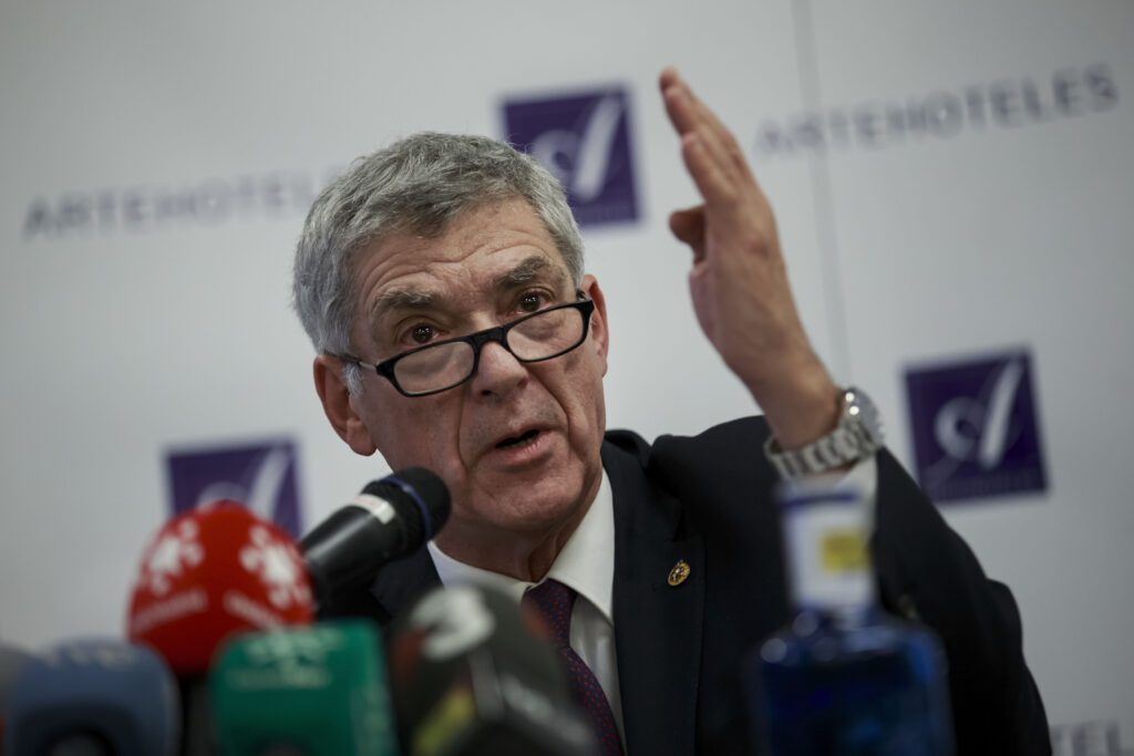 Former Spanish FA President Angel Maria Villar Press Conference