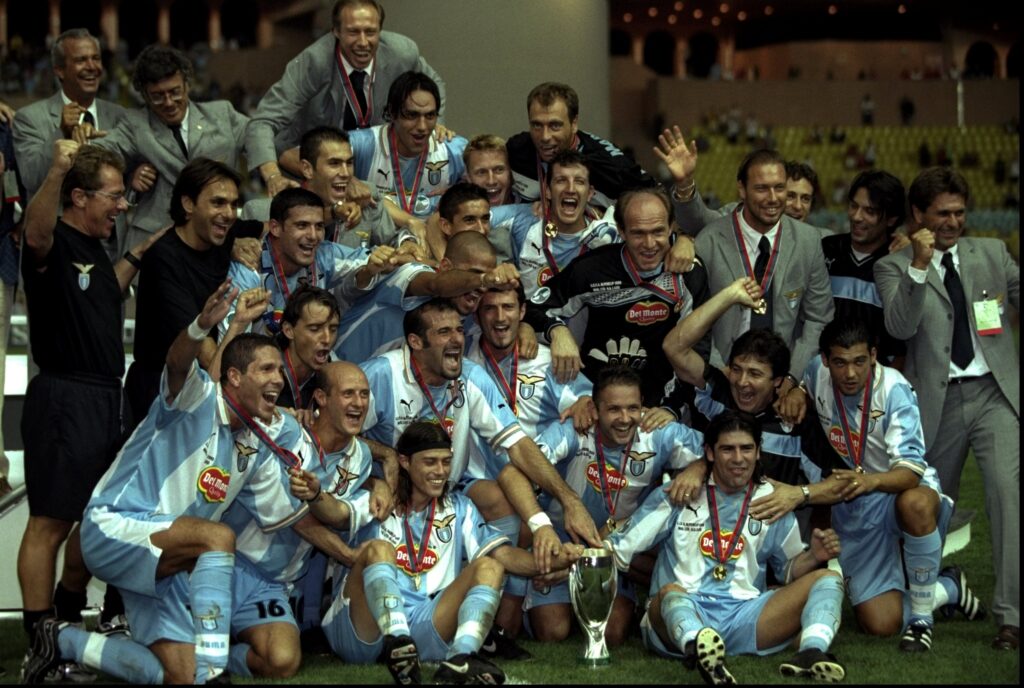 Lazio celebrates