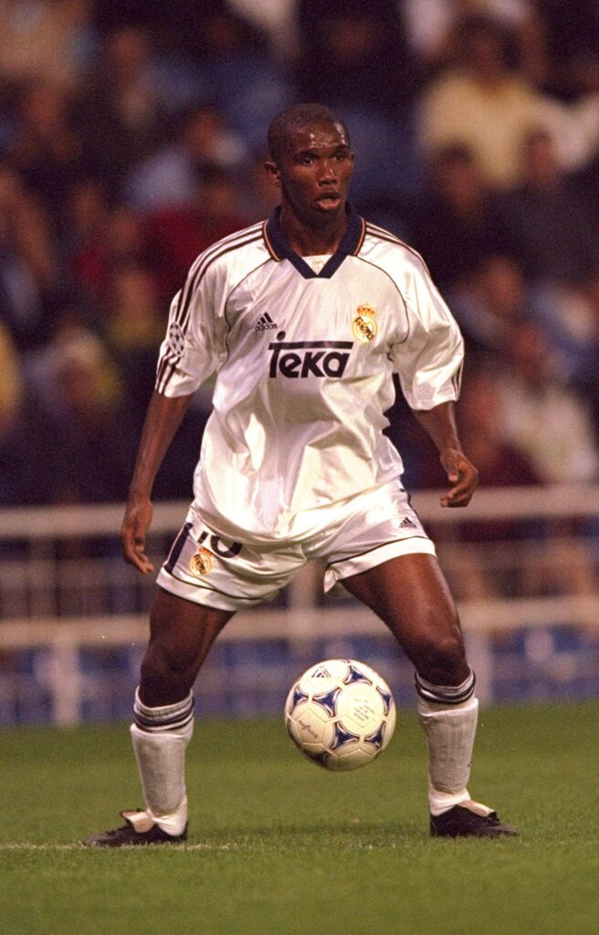 Samuel Eto''o of Real Madrid