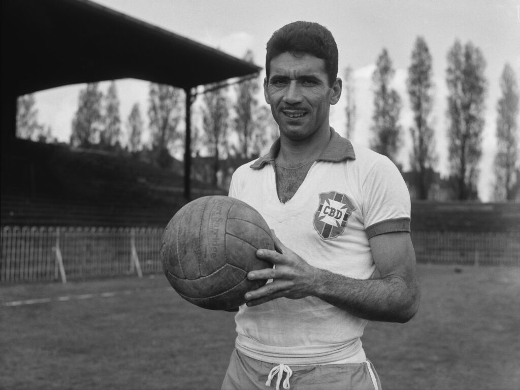 Brazil's Nilton Santos, 1956