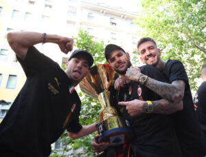 AC Milan Serie A Victory Parade